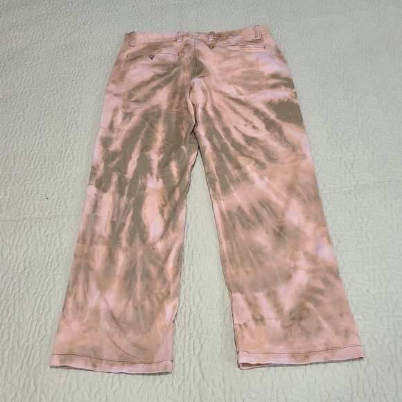 Bleach dyed Old Navy ultimate loose casual pants size 32 - Picture 9 of 11